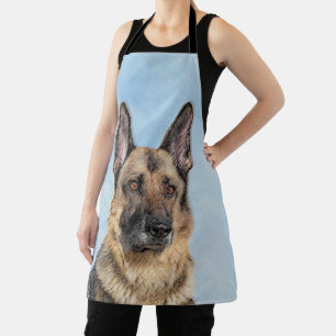Duitse herderschilderkunst - Kute Original Dog Art Schort