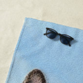 Duitse herderschilderkunst - Kute Original Dog Art Strandlaken (In situ)