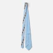 Duitse herderschilderkunst - Kute Original Dog Art Stropdas (Achterkant)