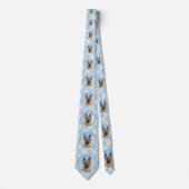 Duitse herderschilderkunst - Kute Original Dog Art Stropdas (Voorkant)