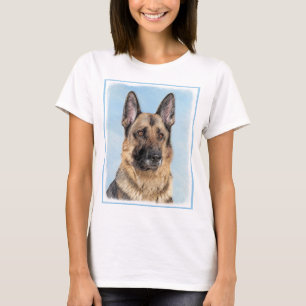 Duitse herderschilderkunst - Kute Original Dog Art T-shirt
