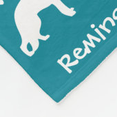 Duitse herdersdeken | Loyaal & liefdevol cadeau Fleece Deken (Hoek)