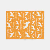 Duitse herdersdeken | Loyaal & liefdevol cadeau Fleece Deken (Voorkant (Horizontaal))