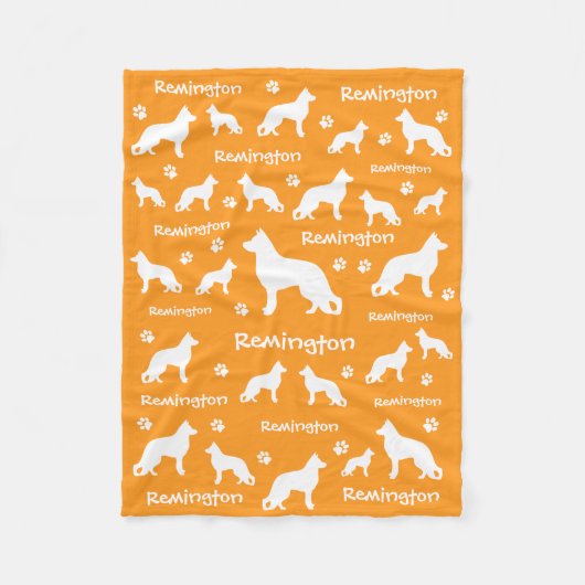 Duitse herdersdeken | Loyaal & liefdevol cadeau Fleece Deken (Voorkant)