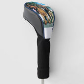Duitse herdersgroep golfheadcover (Schuin)