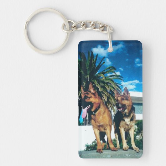 Duitse herdersgroep sleutelhanger (Voorkant)