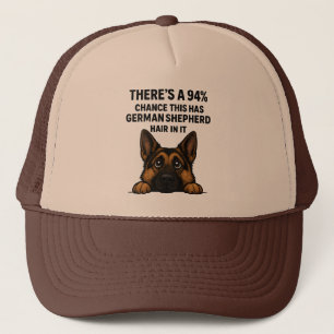 Duitse Herdershaar Overal Hondenbezitter Humor Trucker Pet