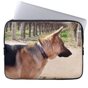 Duitse herdershoes, laptophoes laptop sleeve