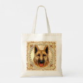 Duitse Herdershond aangepaste naam  Tote Bag (Achterkant)