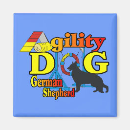 Duitse Herdershond Agility T-shirts Cadeaus Magneet
