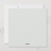 Duitse Herdershond Alsatian Sneeuw Kerstmis Feestdagenkaart (Achterkant)