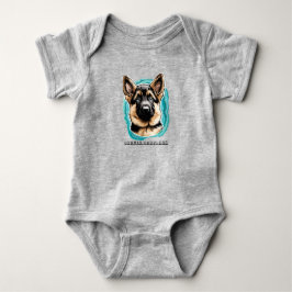 Duitse Herdershond Baby Bodypakje Romper
