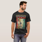 Duitse Herdershond Beste Hondenvriend Retro Plus S T-shirt (Voorkant volledig)