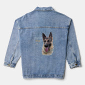 Duitse herdershond Beste Vriend 2 - Sticker Denim Jacket (Achterkant)