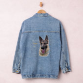 Duitse herdershond Beste Vriend 2 - Sticker Denim Jacket (Hangar)