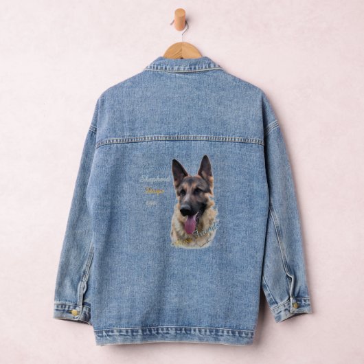 Duitse herdershond Beste Vriend 2 - Sticker Denim Jacket (Hangar)