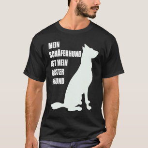 Duitse Herdershond Beste Vriend van de Mens Witte  T-shirt
