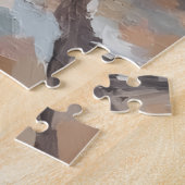 Duitse Herdershond Bewaker van Kerstcadeaus Legpuzzel (Zijkant)