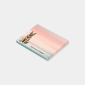 Duitse Herdershond bij zonsondergang Post-it® Notes (Schuin)