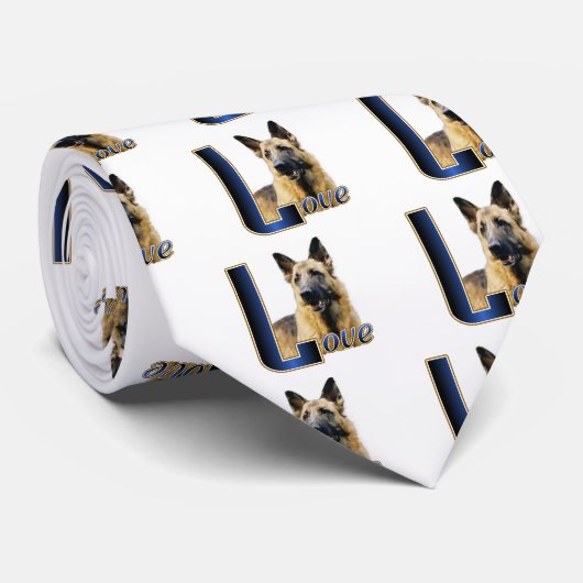 Duitse Herdershond Cadeaus Stropdas (Opgerold)