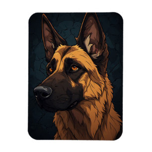 🐕 Duitse Herdershond Cadeaus Voor Huisdier Eigena Magneet