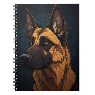 🐕 Duitse Herdershond Cadeaus Voor Huisdiereneigen Notitieboek