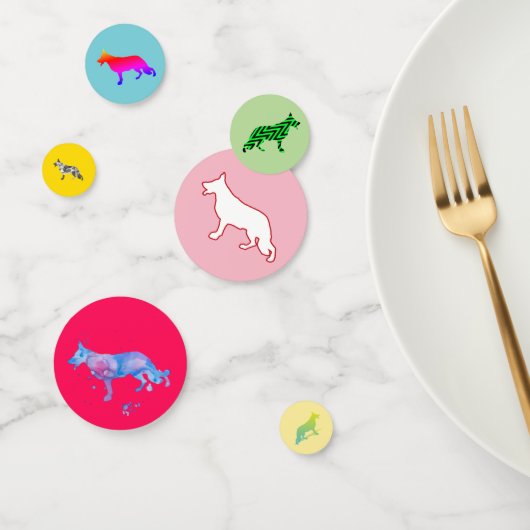 Duitse herdershond Confetti (Groep)