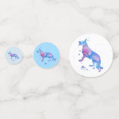 Duitse Herdershond Confetti (Voorkanten)