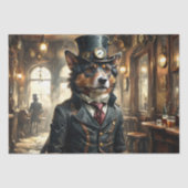 Duitse herdershond - Decoupage - Tissuepapier (Voorkant)