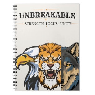 Duitse Herdershond Focus Eenheid Inspirerend Notitieboek