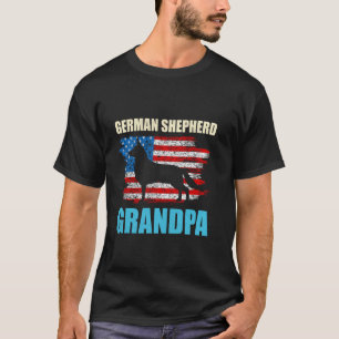 Duitse Herdershond GERMAN SHEPHERD OPA Hond O T-shirt