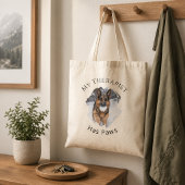 Duitse Herdershond GSD Foto Grappige Grap Tote Bag