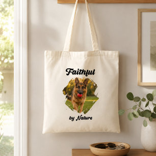 Duitse Herdershond GSD Foto Trouw van Nature Tote Bag