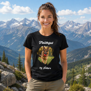 Duitse Herdershond GSD Foto Trouw van Natuur T-shirt