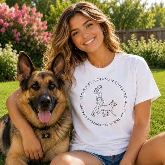 Duitse Herdershond GSD humor T-shirt