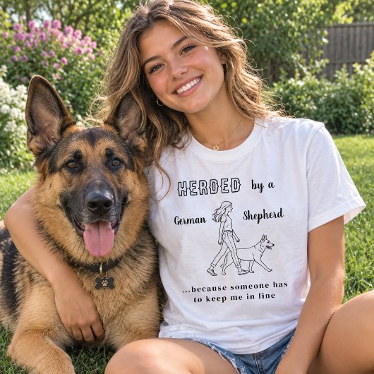 Duitse Herdershond GSD humor T-shirt