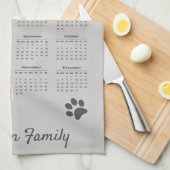 Duitse Herdershond GSD Kalender 2026 Theedoek (Quarter Fold)