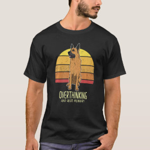 Duitse Herdershond Gsd Zonsondergang 62 T-shirt