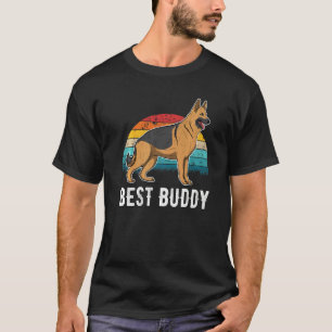 Duitse Herdershond Gsd Zonsondergang 72 T-shirt