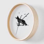 Duitse herdershond – Halloween Moon Silhouette Cl (Hoek)