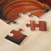 Duitse Herdershond Herfst Oogst Thanksgiving Legpuzzel (Zijkant)