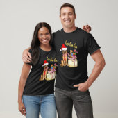Duitse Herdershond Ho Ho Ho T-shirt (Unisex)
