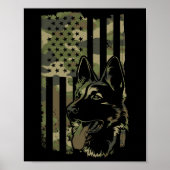 Duitse Herdershond - Hondenliefhebber Herder Ameri Poster (Voorkant)