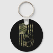 Duitse Herdershond - Hondenliefhebber Herder Ameri Sleutelhanger (Voorkant)