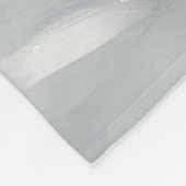 Duitse herdershond in sneeuw Kerstmis Fleece Deken (Hoek)