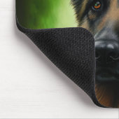 Duitse herdershond in St. Patrick's Day Dress Muismat (Hoek)