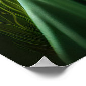 Duitse herdershond in St. Patrick's Day Dress Poster (Hoek)