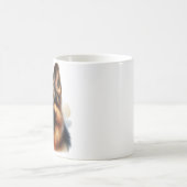 Duitse herdershond in Waterverf Koffiemok (Center)