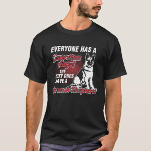 Duitse Herdershond Is Mijn Beschermengel  GSD Hond T-shirt