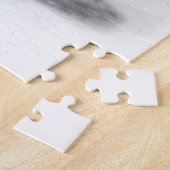 Duitse herdershond Kerstman Santa Claus Legpuzzel (Zijkant)